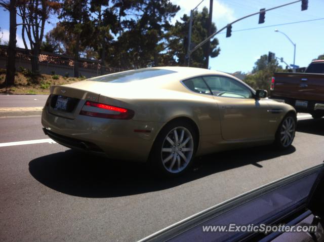 Aston Martin DB9 spotted in San Diego, California