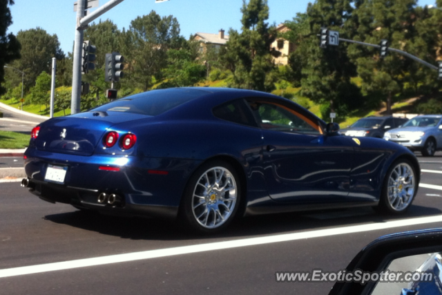 Ferrari 612 spotted in Carmel Valley, California