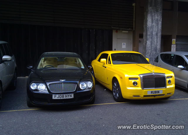 Rolls Royce Phantom spotted in London, United Kingdom