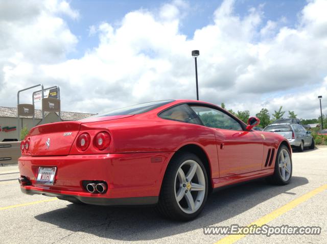 Ferrari 575M spotted in Highland Park, Illinois