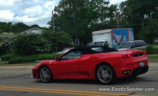 Ferrari F430 spotted in Highland Park, Illinois