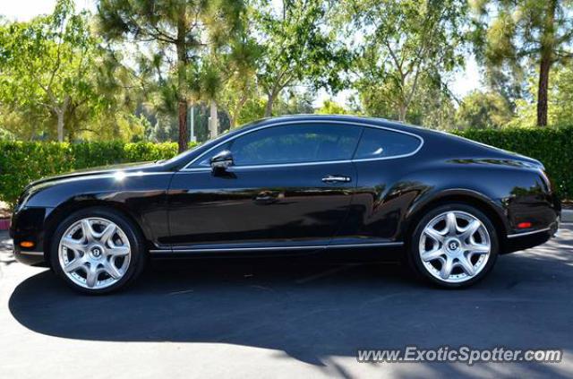 Bentley Continental spotted in Santa clarita, California