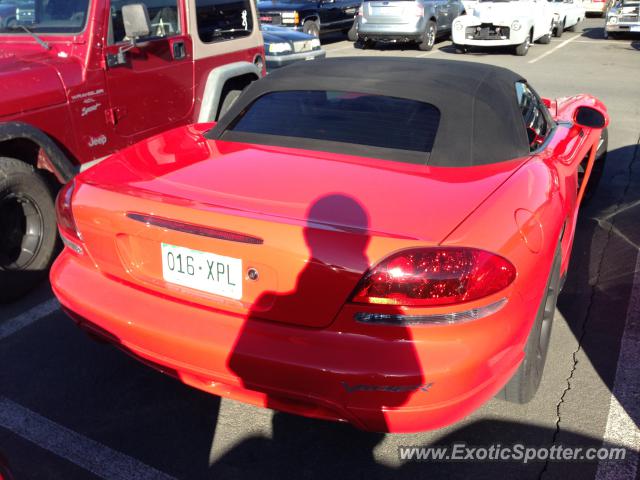 Dodge Viper spotted in Golden, Colorado