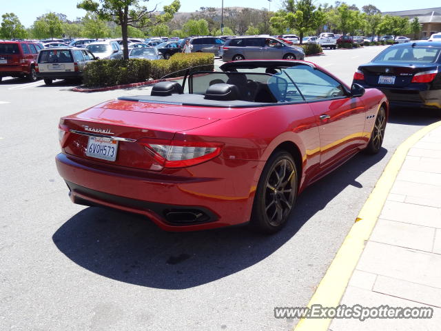 Maserati GranCabrio spotted in Corte Madera, California