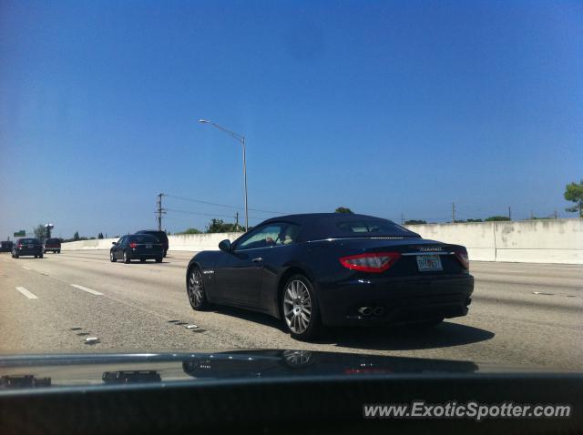 Maserati GranCabrio spotted in Boca Raton, Florida