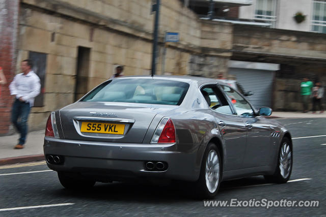 Maserati Quattroporte spotted in Leeds, United Kingdom