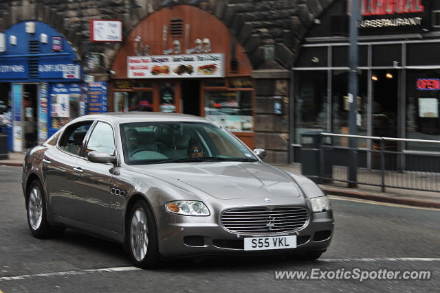 Maserati Quattroporte spotted in Leeds, United Kingdom