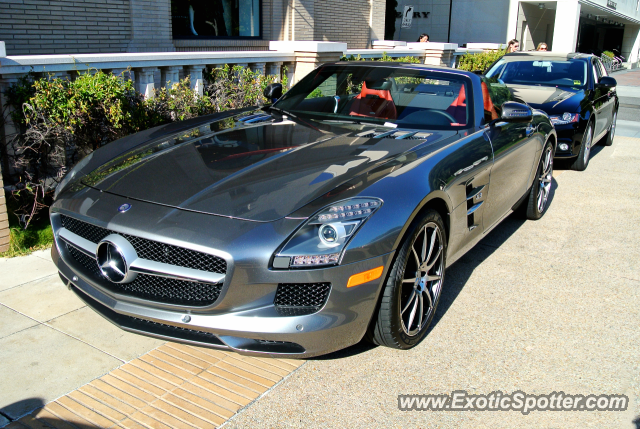 Mercedes SLS AMG spotted in Beverly Hills, California