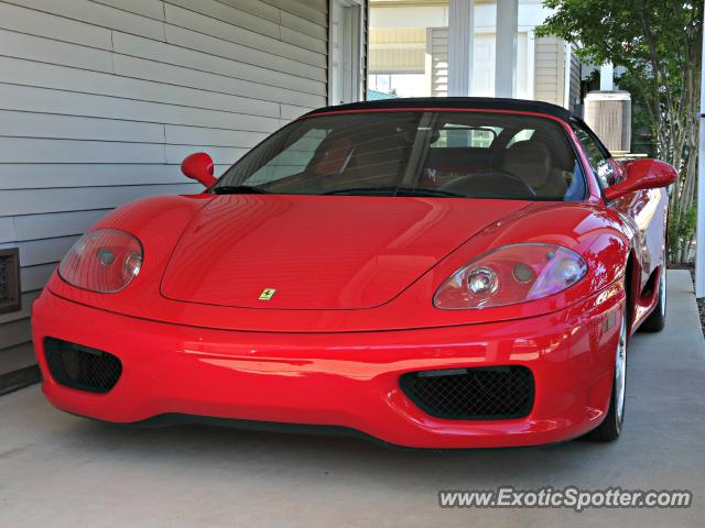 Ferrari 360 Modena spotted in Fenwick Island, Delaware