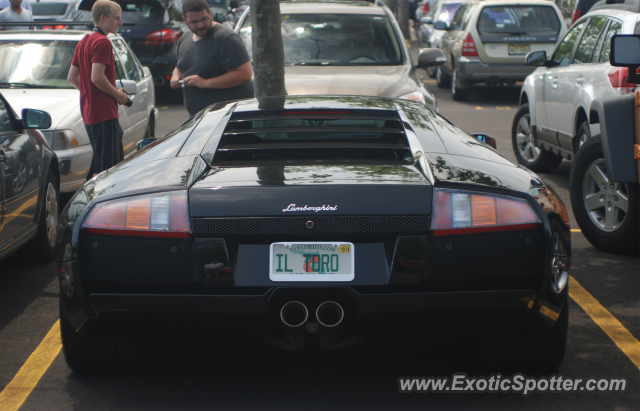 Lamborghini Murcielago spotted in Greenwich, Connecticut