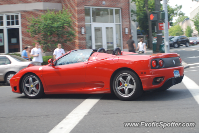 Ferrari 360 Modena spotted in Greenwich, Connecticut