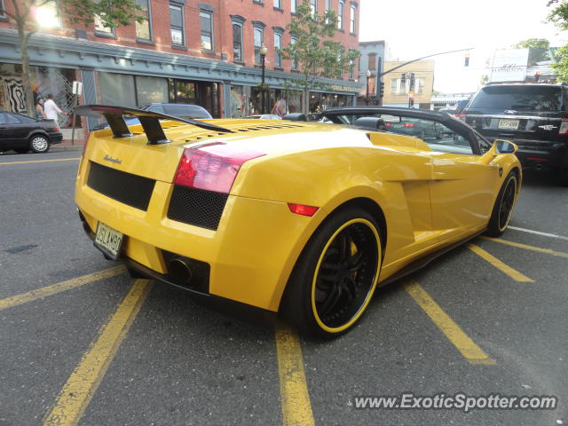 Lamborghini Gallardo spotted in Red Bank, New Jersey