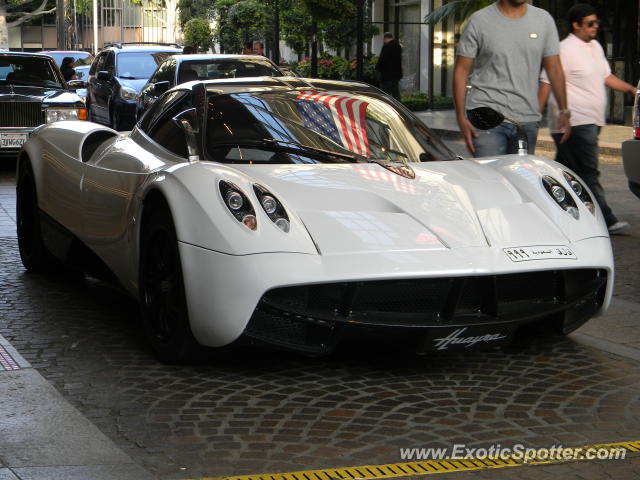 Pagani Huayra spotted in Beverly Hills, California