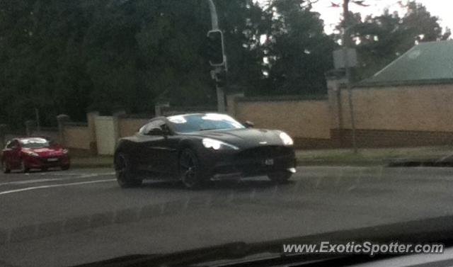 Aston Martin Vanquish spotted in Sydney, Australia