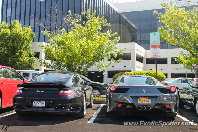 Ferrari 458 Italia spotted in Greenwich, Connecticut