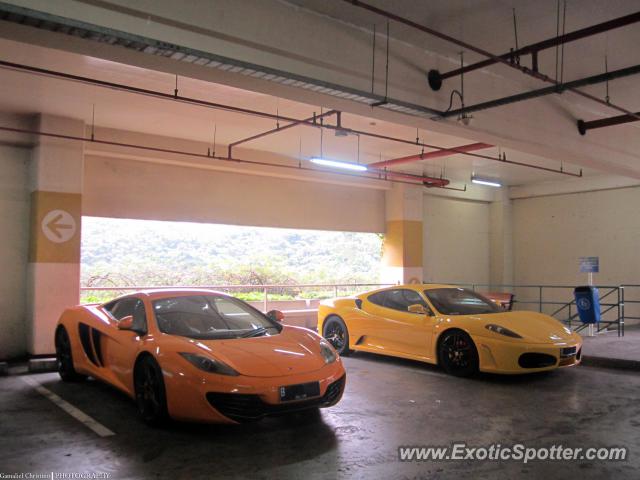 Mclaren MP4-12C spotted in Jakarta, Indonesia