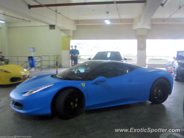 Ferrari 458 Italia spotted in Jakarta, Indonesia