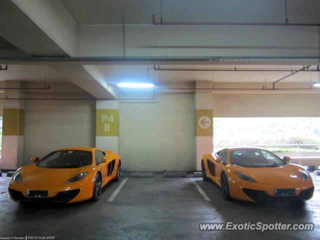 Mclaren MP4-12C spotted in Jakarta, Indonesia