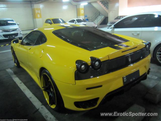 Ferrari F430 spotted in Jakarta, Indonesia