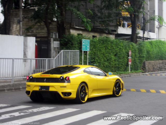 Ferrari F430 spotted in Jakarta, Indonesia