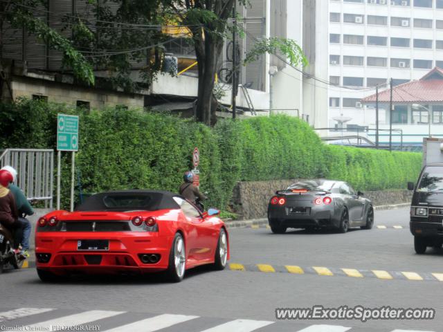 Ferrari F430 spotted in Jakarta, Indonesia