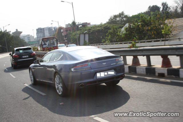 Aston Martin Rapide spotted in Bangalore, India