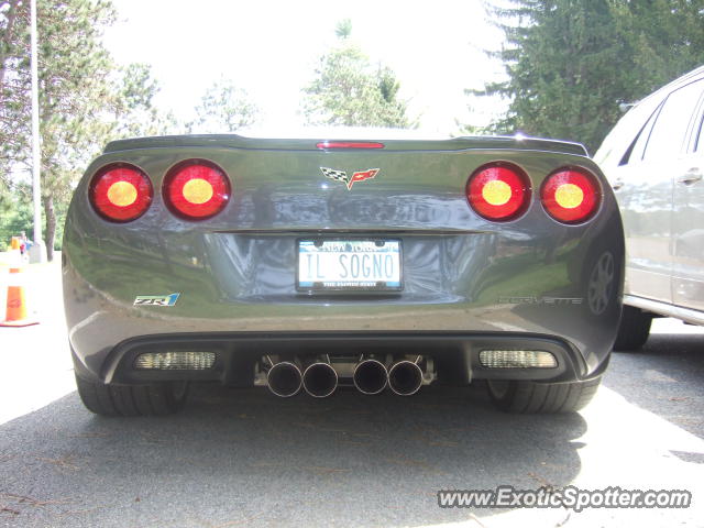 Chevrolet Corvette ZR1 spotted in Saratoga Springs, New York