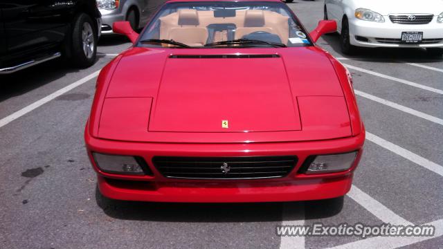 Ferrari 348 spotted in Saratoga Springs, New York