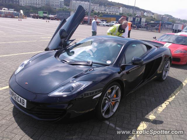 Mclaren MP4-12C spotted in Douglas, United Kingdom