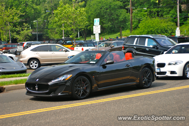 Maserati GranCabrio spotted in Greenwich, Connecticut