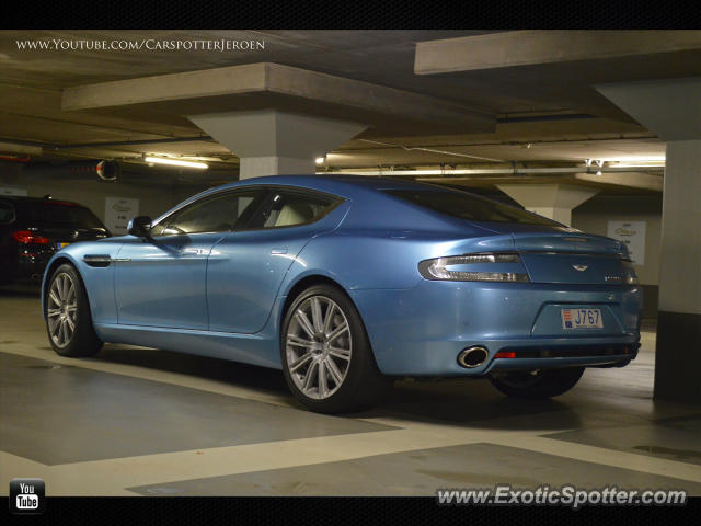 Aston Martin Rapide spotted in Amsterdam, Netherlands