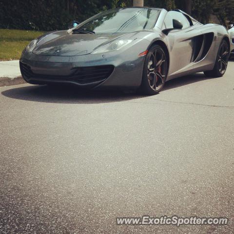 Mclaren MP4-12C spotted in Montreal, Canada