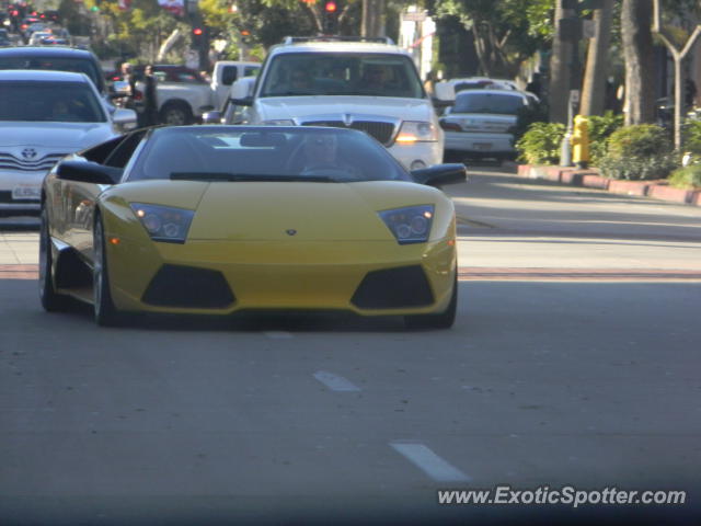 Lamborghini Murcielago spotted in Santa Barbara, California