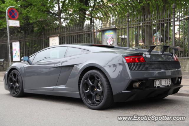 Lamborghini Gallardo spotted in Copenhagen, Denmark