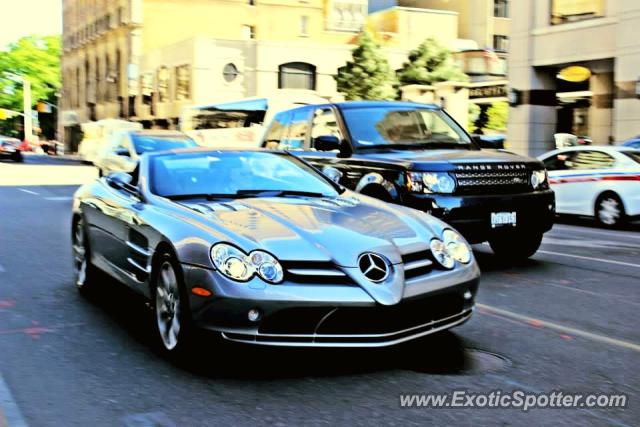 Mercedes SLR spotted in Toronto, Canada