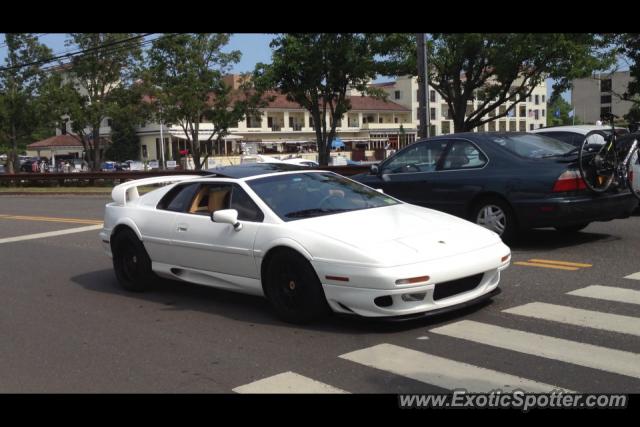 Lotus Esprit spotted in Greenwich, Connecticut