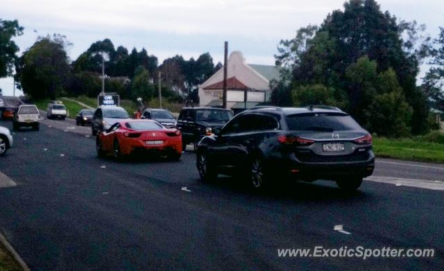 Ferrari 458 Italia spotted in Sydney, Australia