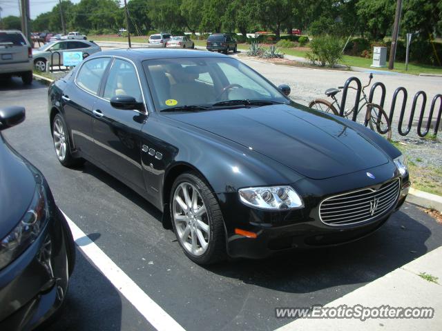 Maserati Quattroporte spotted in Wilmington, North Carolina