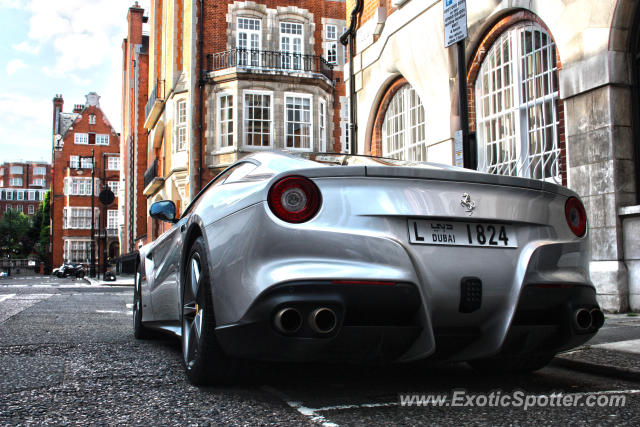 Ferrari F12 spotted in London, United Kingdom