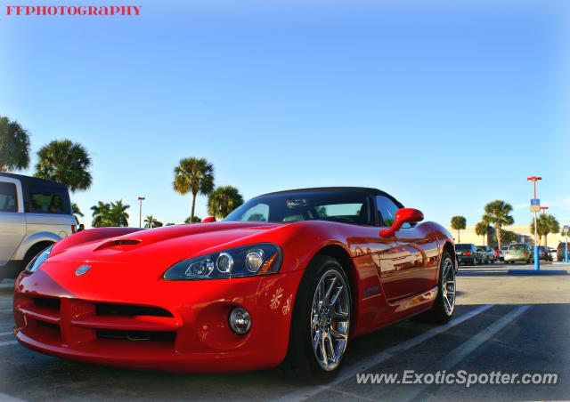 Dodge Viper spotted in Coral Gablesish, Florida