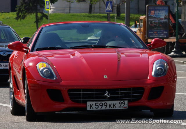 Ferrari 599GTB spotted in Moscow, Russia