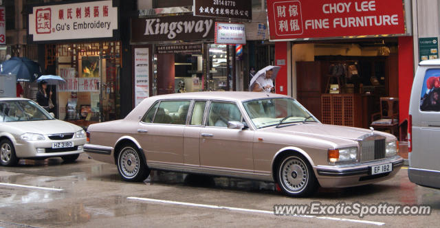 Rolls Royce Silver Spur spotted in Hong Kong, China