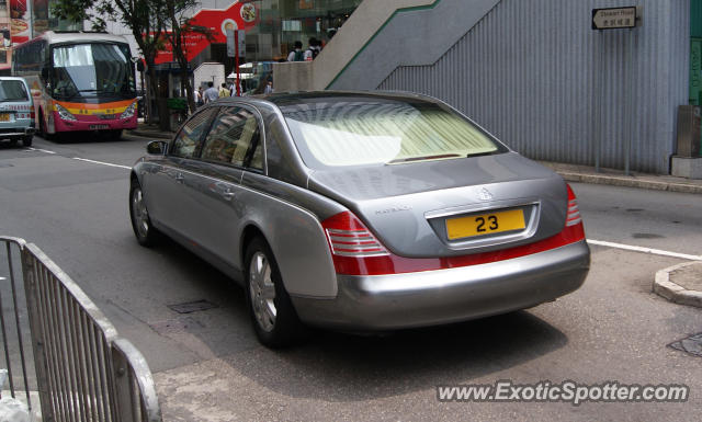 Mercedes Maybach spotted in Hong Kong, China