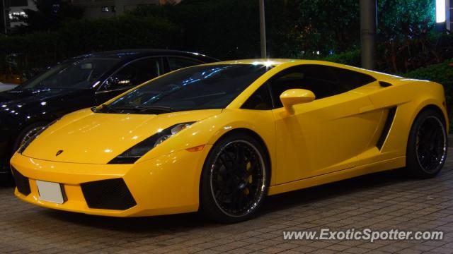 Lamborghini Gallardo spotted in Taipei, Taiwan