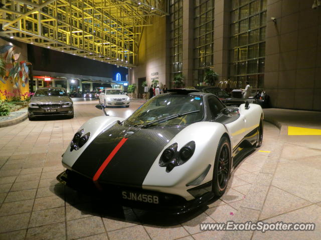 Pagani Zonda spotted in Singapore, Singapore