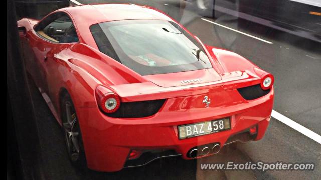 Ferrari 458 Italia spotted in Sydney, Australia