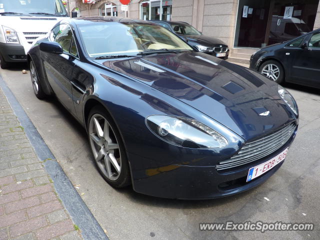 Aston Martin Vantage spotted in Zaventem, Belgium