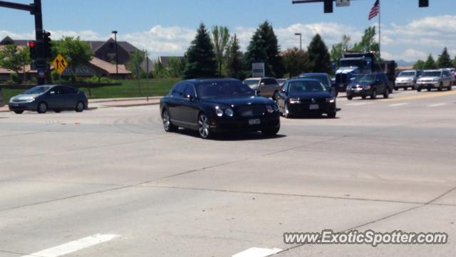 Bentley Continental spotted in Highlands ranch, Colorado