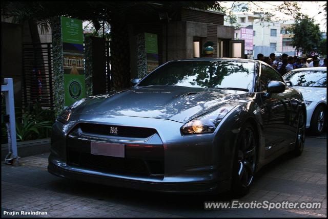 Nissan GT-R spotted in Bangaluru, India