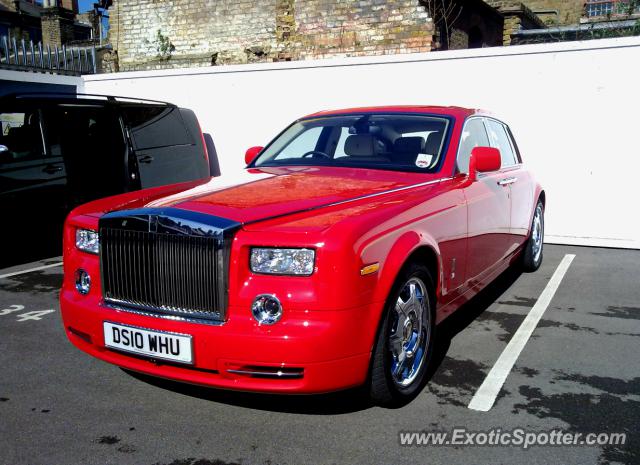 Rolls Royce Phantom spotted in London, United Kingdom